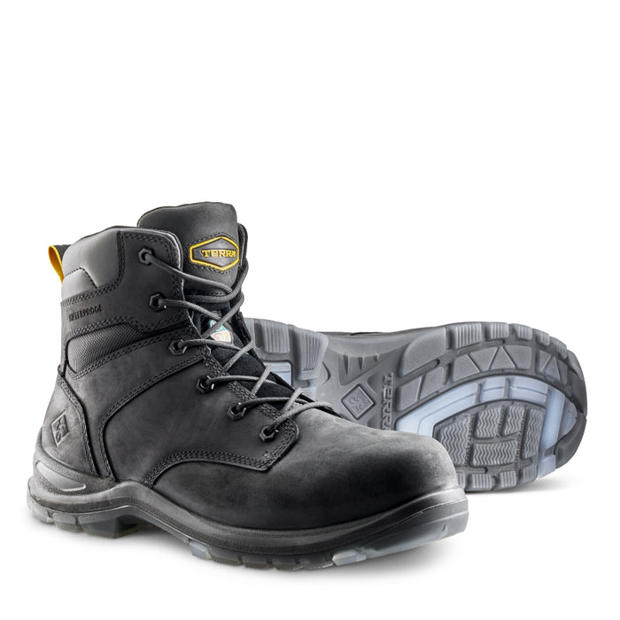 Terra® Men's Byrne 6" Waterproof Composite Toe Safety Work Boot - 839B