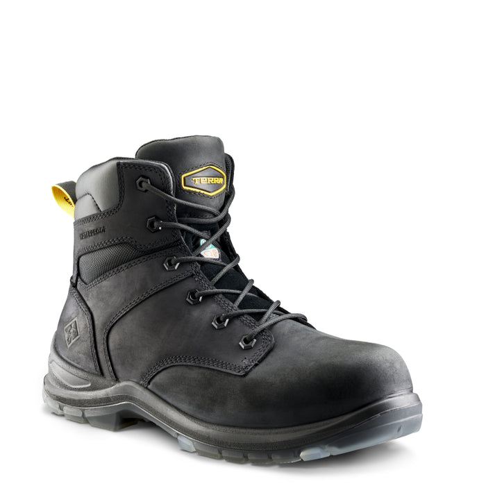 Terra® Men's Byrne 6" Waterproof Composite Toe Safety Work Boot - 839B