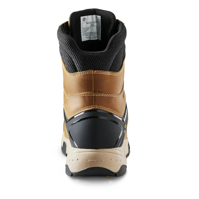 Terra® Men's Carbine 8" Waterproof Composite Toe Safety Work Boot - 4TCR