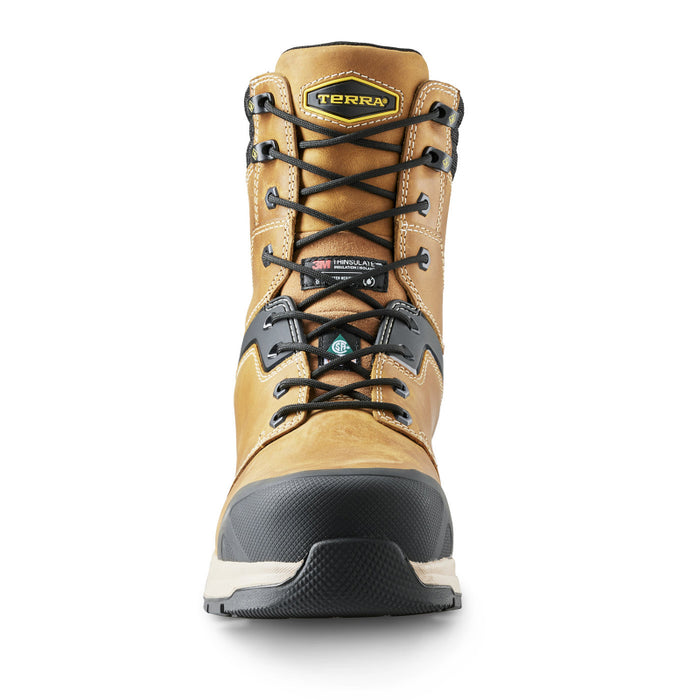 Terra® Men's Carbine 8" Waterproof Composite Toe Safety Work Boot - 4TCR