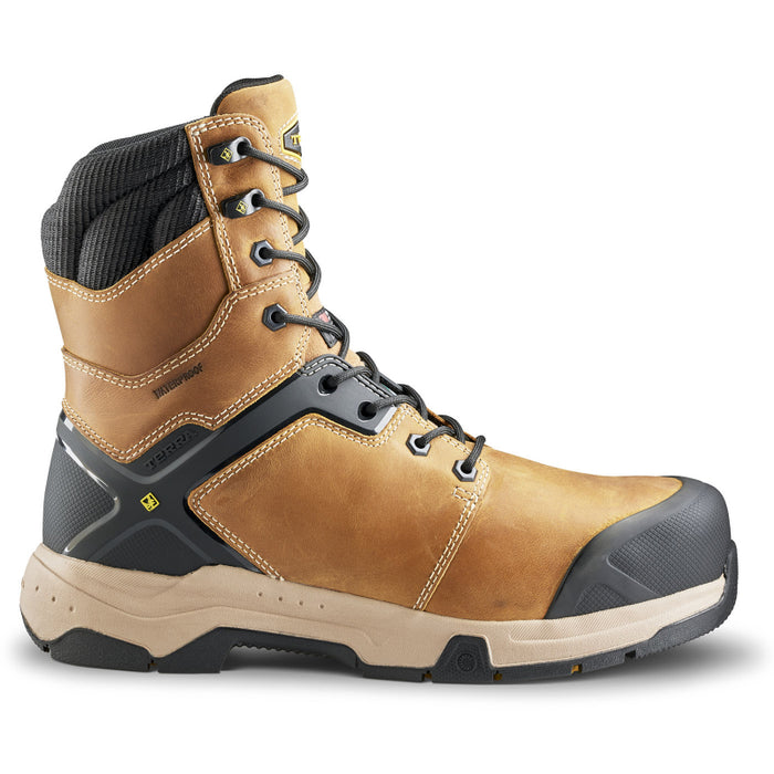 Terra® Men's Carbine 8" Waterproof Composite Toe Safety Work Boot - 4TCR