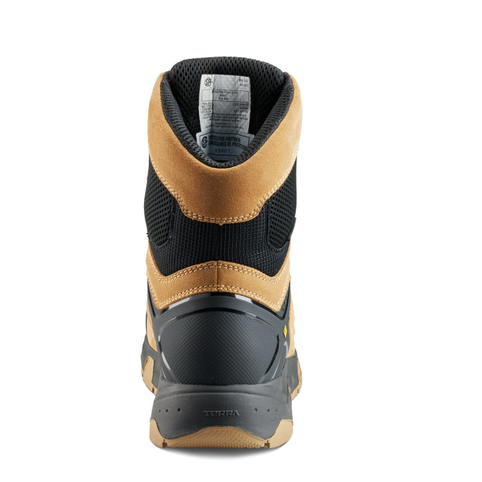 Terra® Men's Cobalt 8" Composite Toe Safety Work Boot - Tan - 1280TN