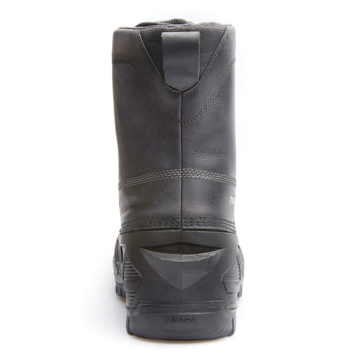 Terra® Men's Crossbeam Composite Toe Winter Safety Work Boot - Black - 4NQUBK