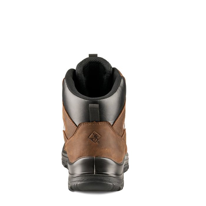 Terra® Men's Findlay 6" Waterproof Composite Toe Safety Work Boot - Dark Brown - 1318DB
