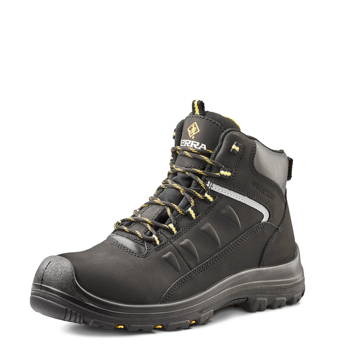 Terra® Men's Findlay 6" Waterproof Composite Toe Safety Work Boot - Black - R5205B
