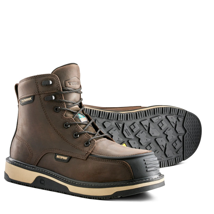 Terra® Men's Ironstone 6" Waterproof Composite Toe Safety Work Boot - 839G