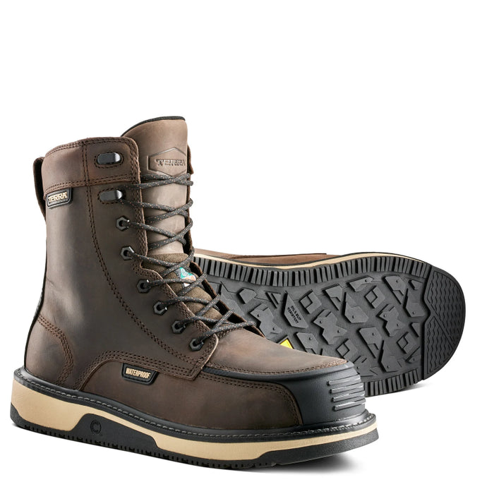 Terra® Men's Ironstone 8" Waterproof Composite Toe Safety Work Boot - 839F