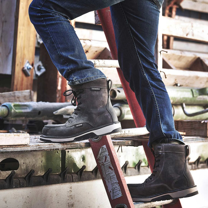 Terra® Men's Ironstone 8" Waterproof Composite Toe Safety Work Boot - 839F