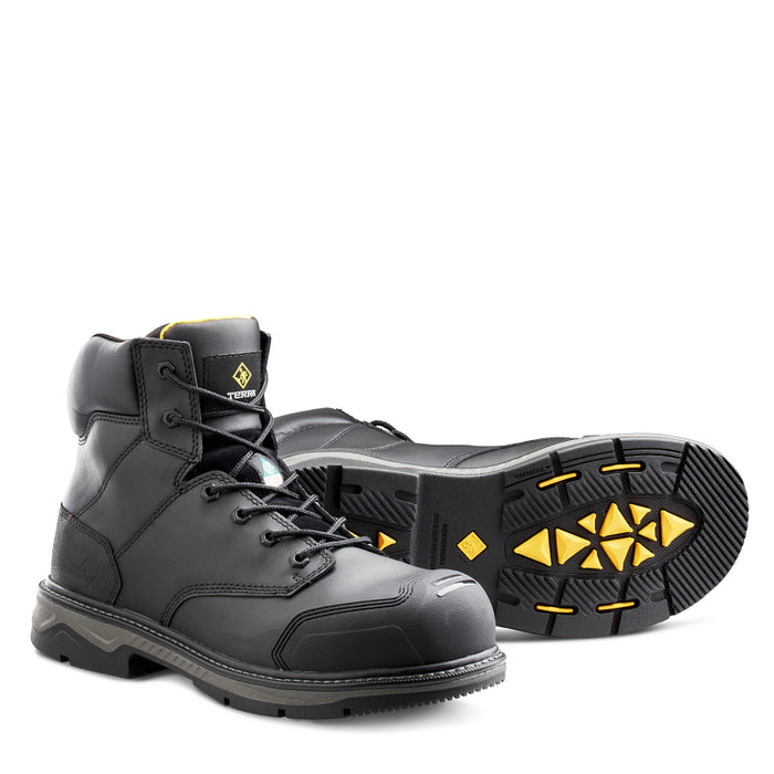 Terra® Men's Patton 6" Aluminum Toe Safety Work Boot - 4NS6