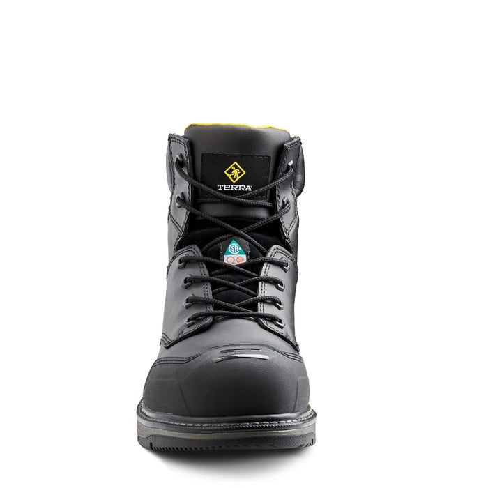 Terra® Men's Patton 6" Aluminum Toe Safety Work Boot - 4NS6