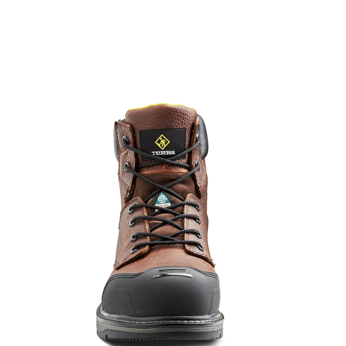 Terra® Men's Patton 6" Aluminum Toe Safety Work Boot - 4NS6