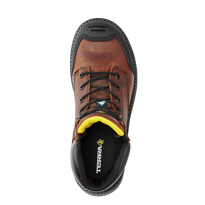Terra® Men's Patton 6" Aluminum Toe Safety Work Boot - 4NS6