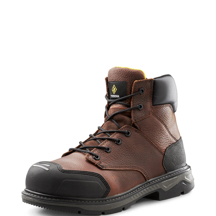 Terra® Men's Patton 6" Aluminum Toe Safety Work Boot - 4NS6
