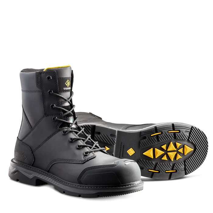Terra® Men's Patton 8" Aluminum Toe Safety Work Boot - 4NS5