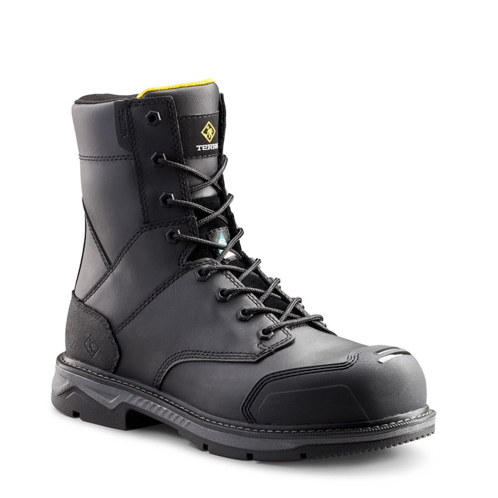 Terra® Men's Patton 8" Aluminum Toe Safety Work Boot - 4NS5