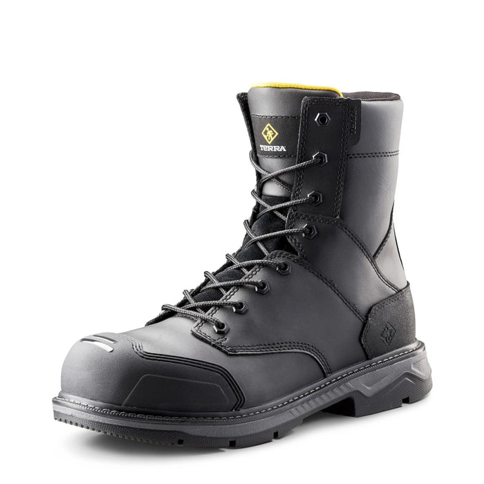 Terra® Men's Patton 8" Aluminum Toe Safety Work Boot - 4NS5