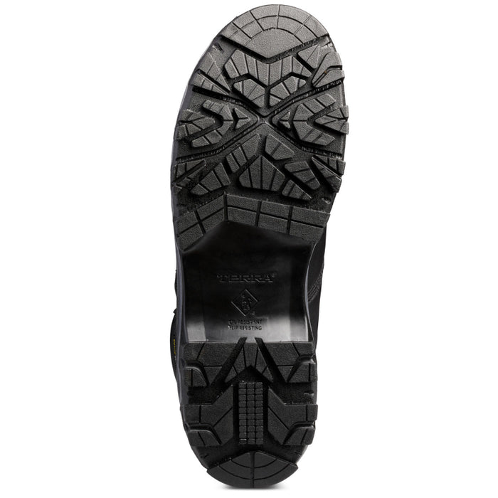 Terra® Men's Sentry 2020 6" Nano Composite Toe Safety Work Boot with External Met Guard - Black - 4NRXBK