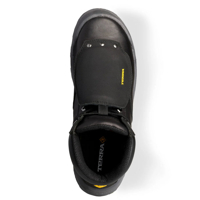 Terra® Men's Sentry 2020 6" Nano Composite Toe Safety Work Boot with External Met Guard - Black - 4NRXBK