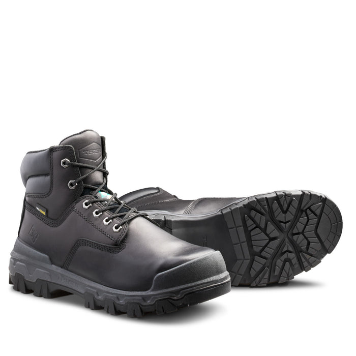 Terra® Men's Sentry 2020 6" Nano Composite Toe Safety Work Boot with Internal Met Guard - Black - 4NRWBK