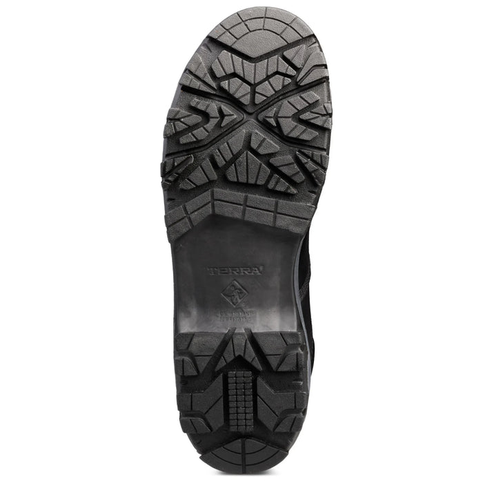 Terra® Men's Sentry 2020 6" Nano Composite Toe Safety Work Boot with Internal Met Guard - Black - 4NRWBK
