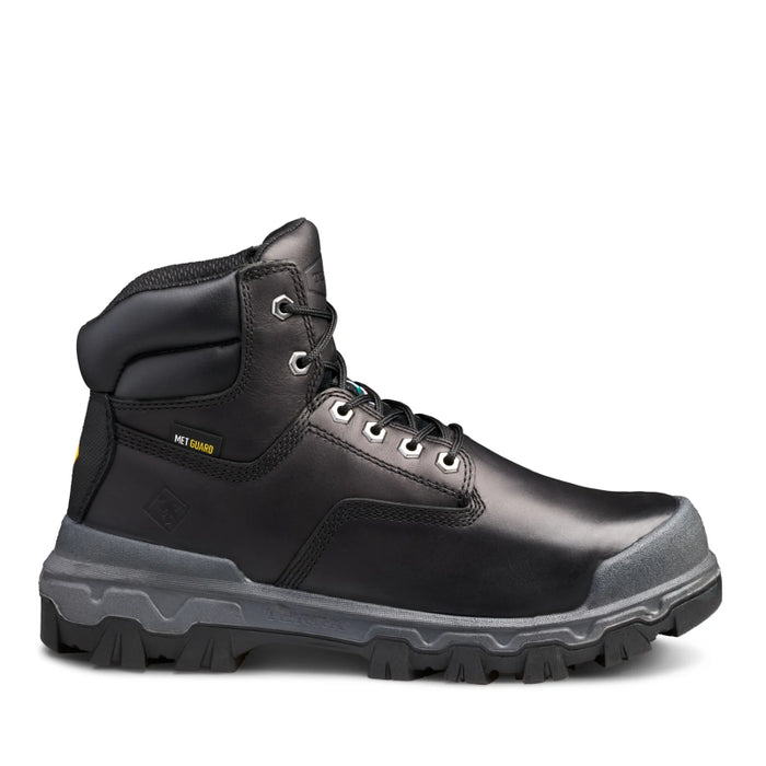 Terra® Men's Sentry 2020 6" Nano Composite Toe Safety Work Boot with Internal Met Guard - Black - 4NRWBK
