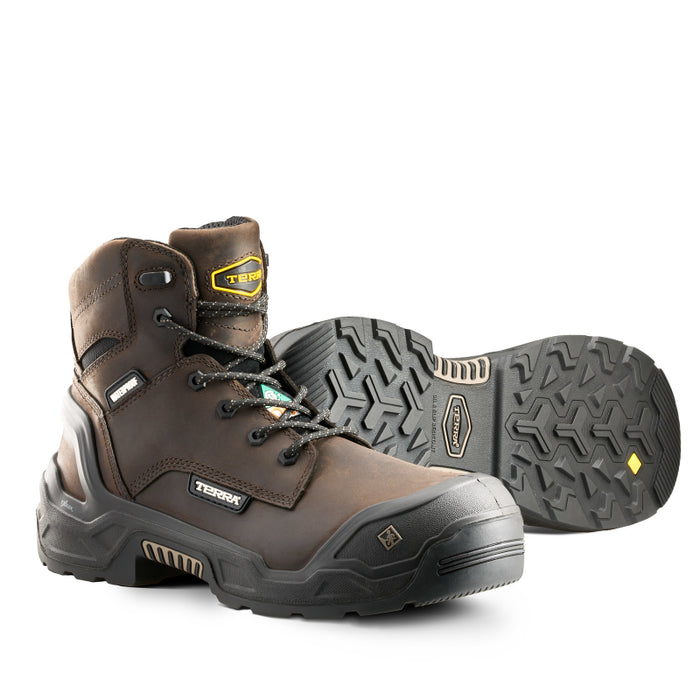 Terra® Men's Terra Exile 25 6" Waterproof Composite Toe Safety Work Boot - 1009