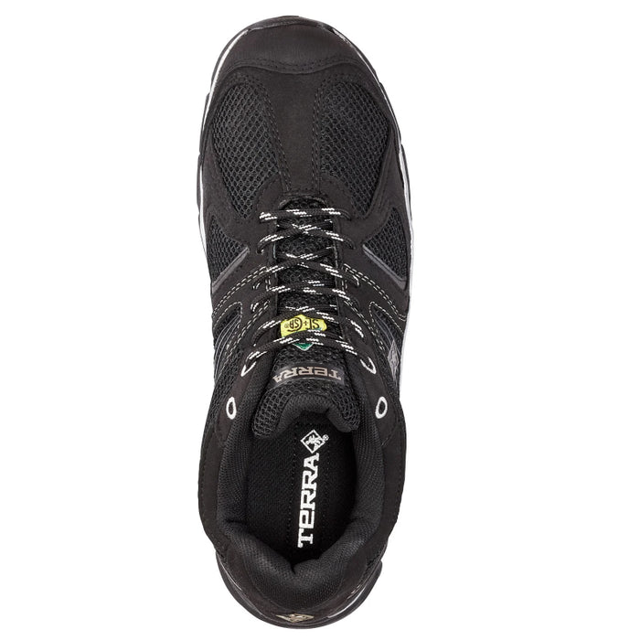 Terra® Men's Terra Pacer 2.0 Composite Toe Athletic Safety Work Shoe - Black - 1062BG