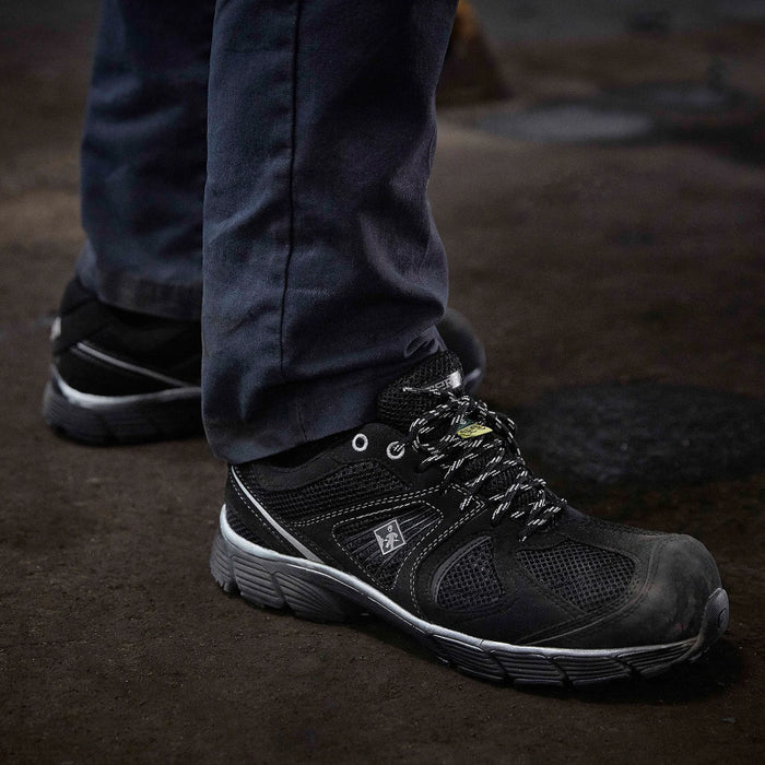Terra® Men's Terra Pacer 2.0 Composite Toe Athletic Safety Work Shoe - Black - 1062BG