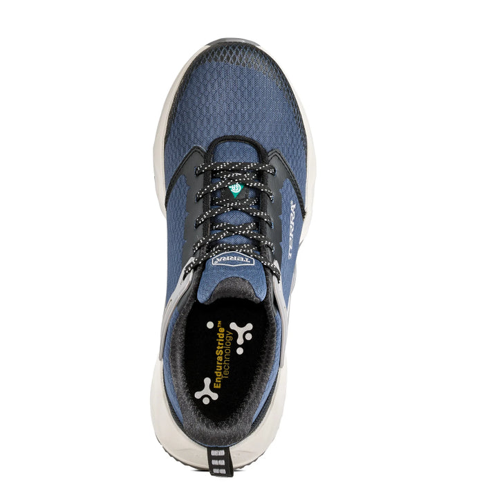 Terra® Men's Vector Composite Toe Athletic Safety Work Shoe - Navy - 1276NV