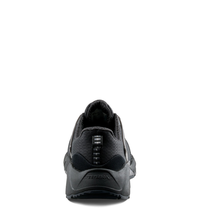 Terra® Men's Vector Composite Toe Athletic Safety Work Shoe - Black - 1298BK