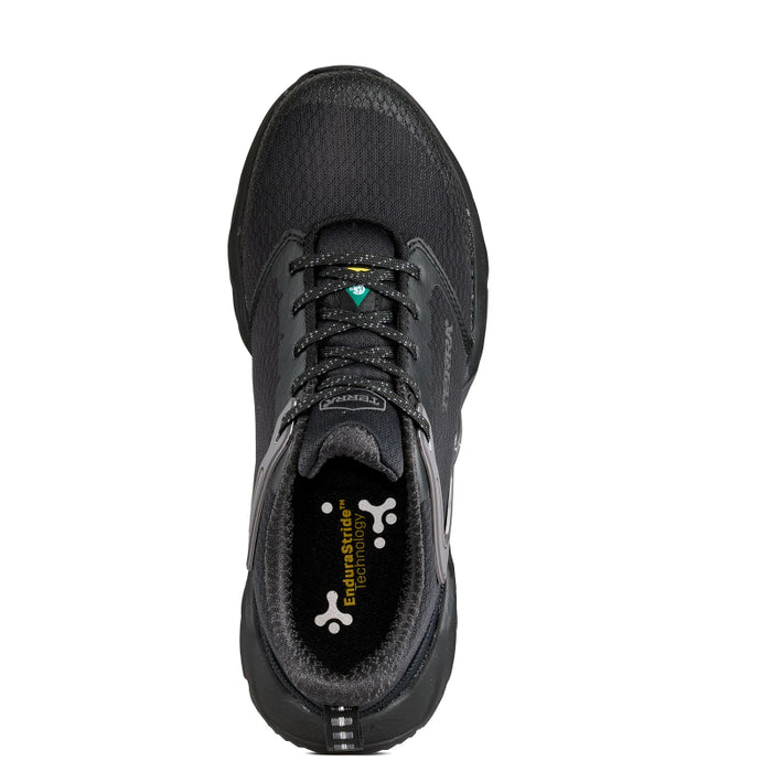 Terra® Men's Vector Composite Toe Athletic Safety Work Shoe - Black - 1298BK