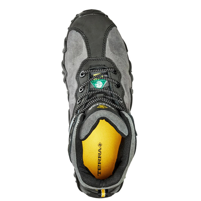 Terra® Men's Venom Mid Composite Toe Safety Work Shoe - Black - R8285B