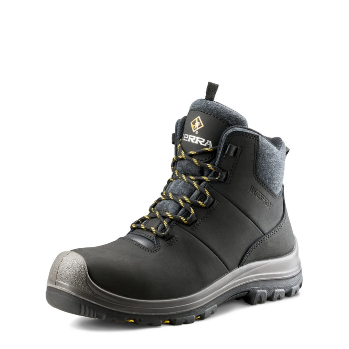 Terra® Women's Findlay 6" Waterproof Composite Toe Safety Work Boot - Black - 839LBK