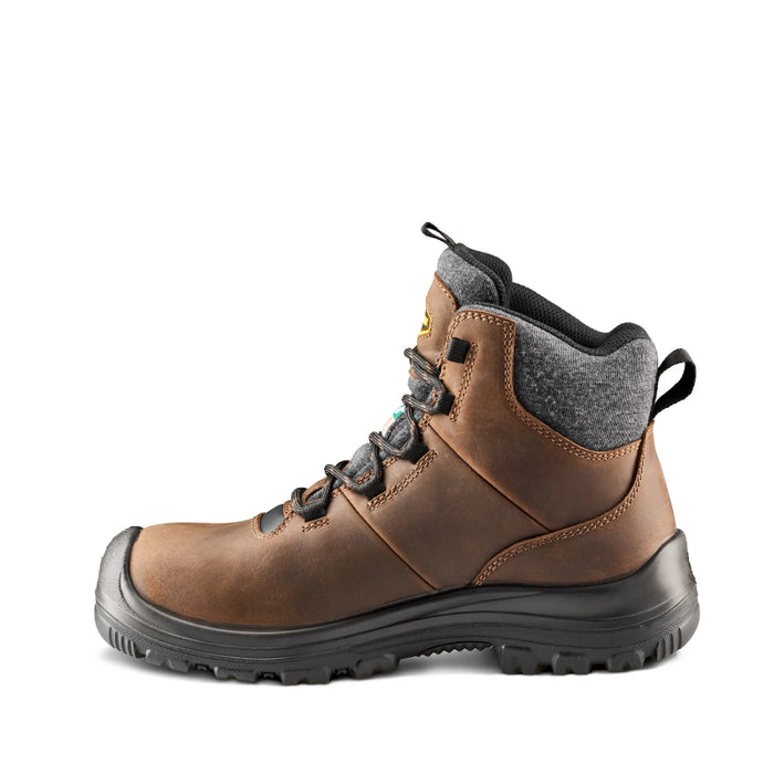 Terra® Women's Findlay 6" Waterproof Composite Toe Safety Work Boot - Dark Brown - 1319DB