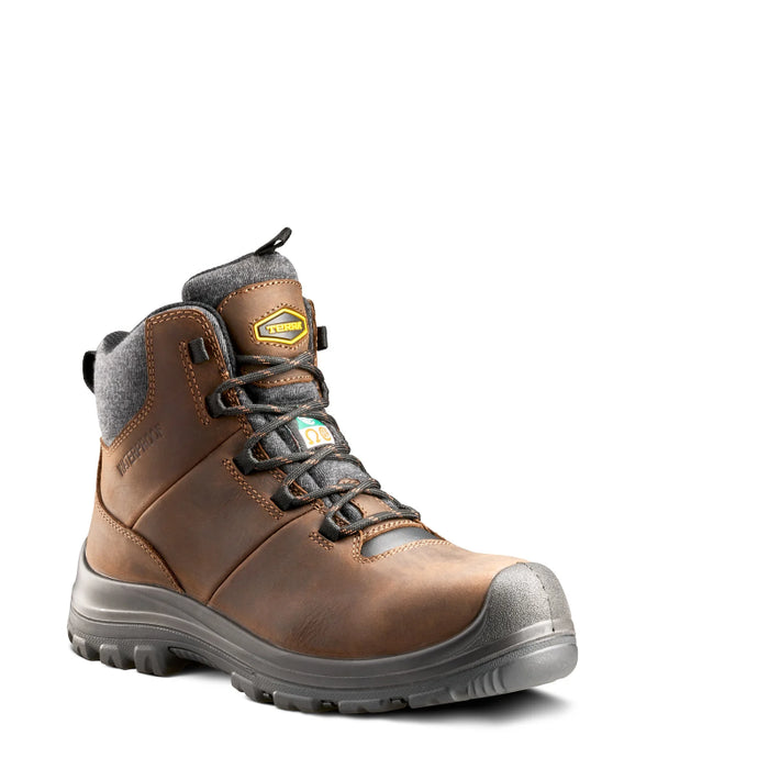 Terra® Women's Findlay 6" Waterproof Composite Toe Safety Work Boot - Dark Brown - 1319DB