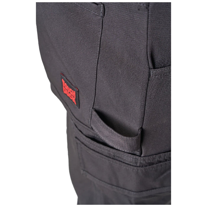 Tough Duck® Comfort-Fit Tough Flex Fleece-Lined Cargo Work Pant - Black - WP16