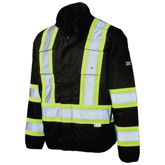 Tough Duck® Light Weight Mesh-Lined Hi Vis Safety Jacket - SJ50