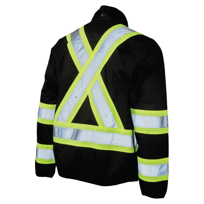 Tough Duck® Light Weight Mesh-Lined Hi Vis Safety Jacket - SJ50