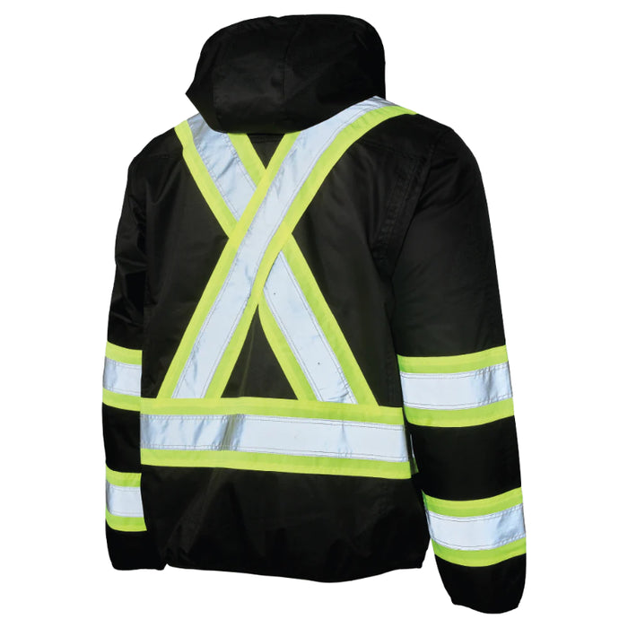 Tough Duck® Light Weight Mesh-Lined Hi Vis Safety Jacket - SJ50