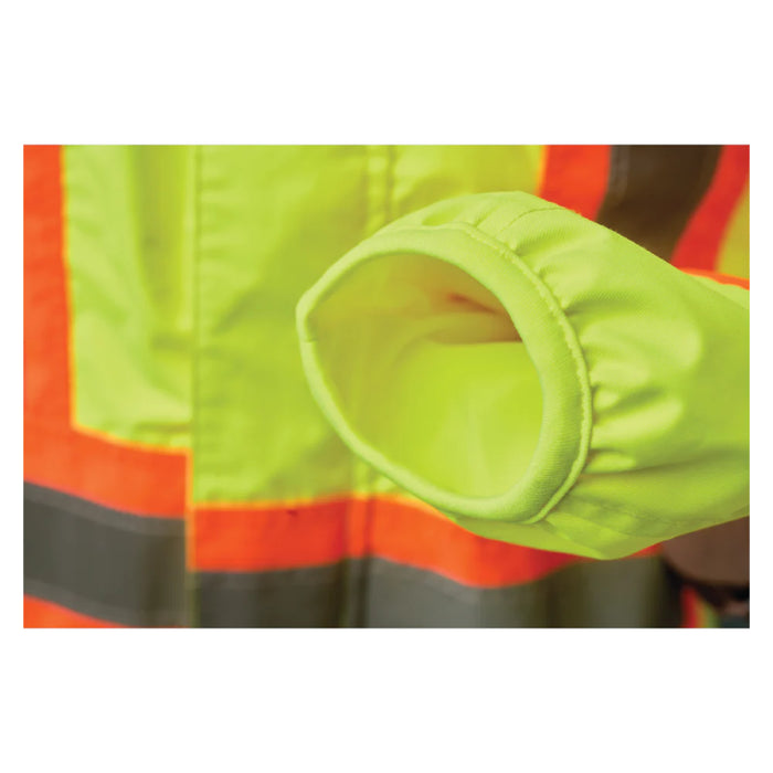 Tough Duck® Light Weight Mesh-Lined Hi Vis Safety Jacket - SJ50