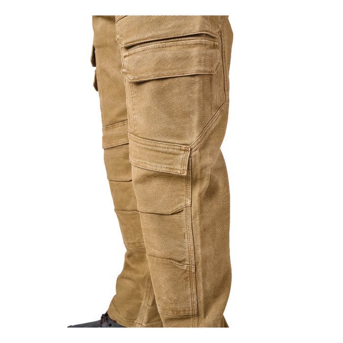 Tough Duck® Tough Flex Washed Duck Cargo Work Pant - Cedar - WP15