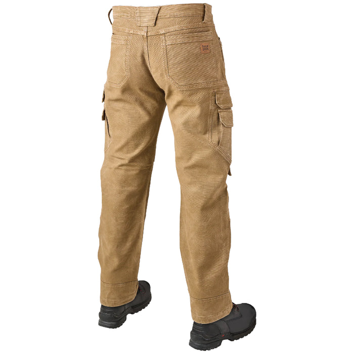 Tough Duck® Tough Flex Washed Duck Cargo Work Pant - Cedar - WP15