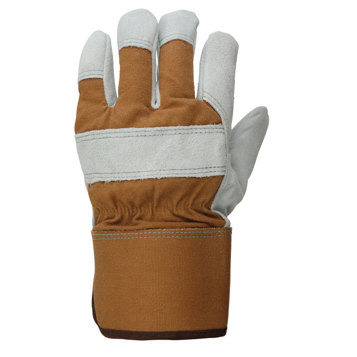 Tough Duck Cow Split Leather Fitters Glove Thinsulate - Gi66