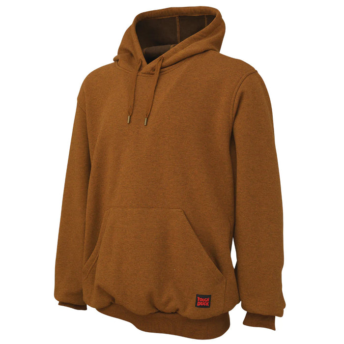 Tough Duck Fleece Pullover Hoodie with Adjustable Drawcord - WJ22