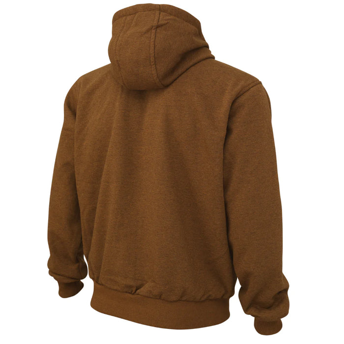 Tough Duck Fleece Zip Hoodie with Water Repellent Finish - WJ21