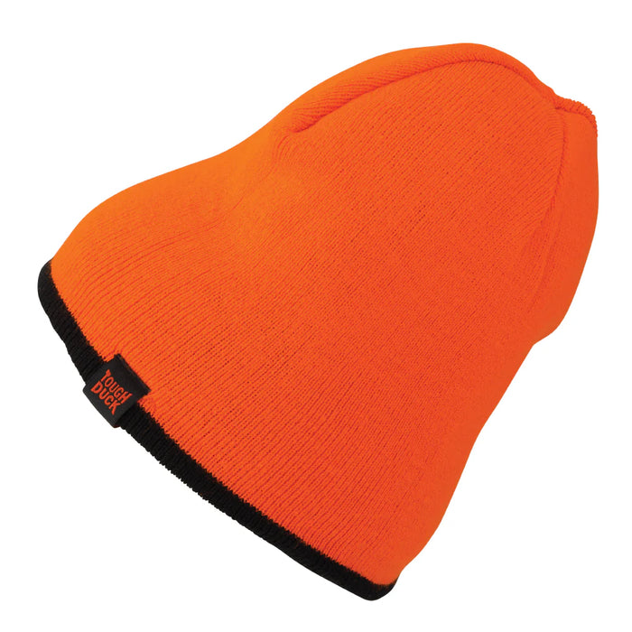 Tough Duck Hi-Vis Reversible Safety Beanie - SA2831