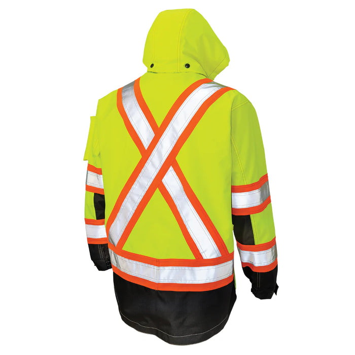 Tough Duck Hi-Vis Ripstop X - Back Safety  Jacket - SJ28