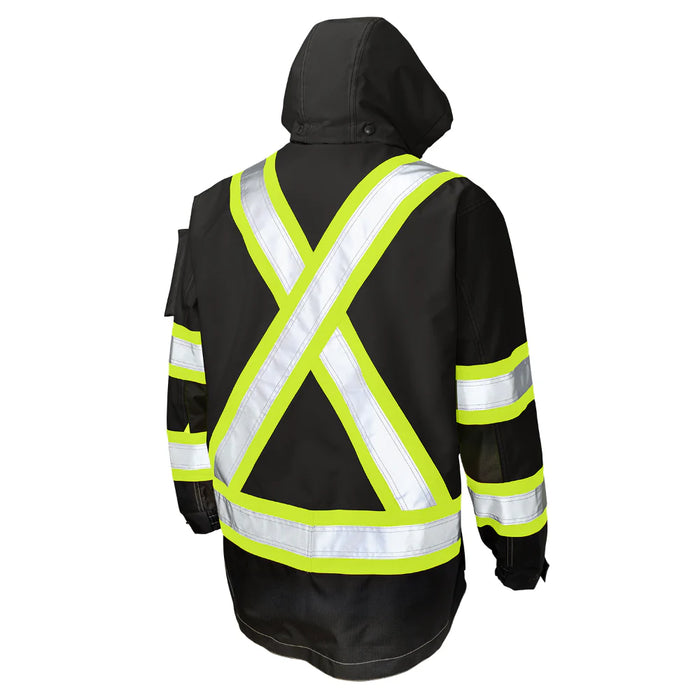 Tough Duck Hi-Vis Ripstop X - Back Safety  Jacket - SJ28