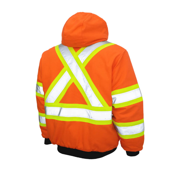 Tough Duck® Hi-Vis Safety Insulated Bomber Jacket - SJ25