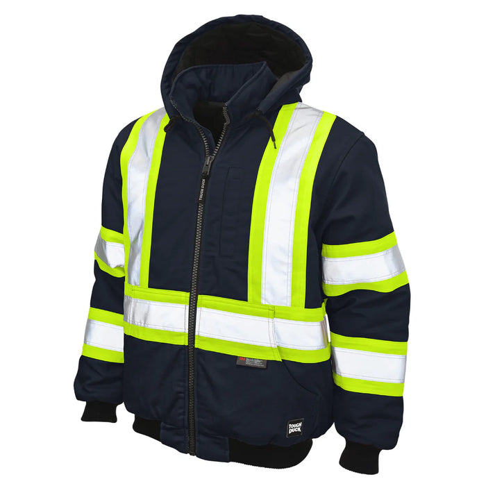 Tough Duck® Hi-Vis Safety Insulated Bomber Jacket - SJ25